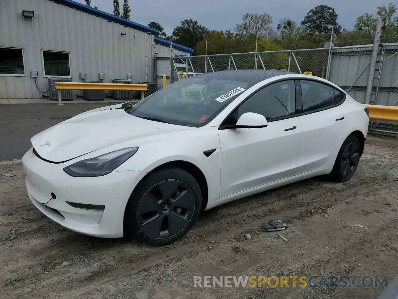 1 Фотография поврежденного автомобиля 5YJ3E1EAXNF301955 TESLA MODEL 3 2022