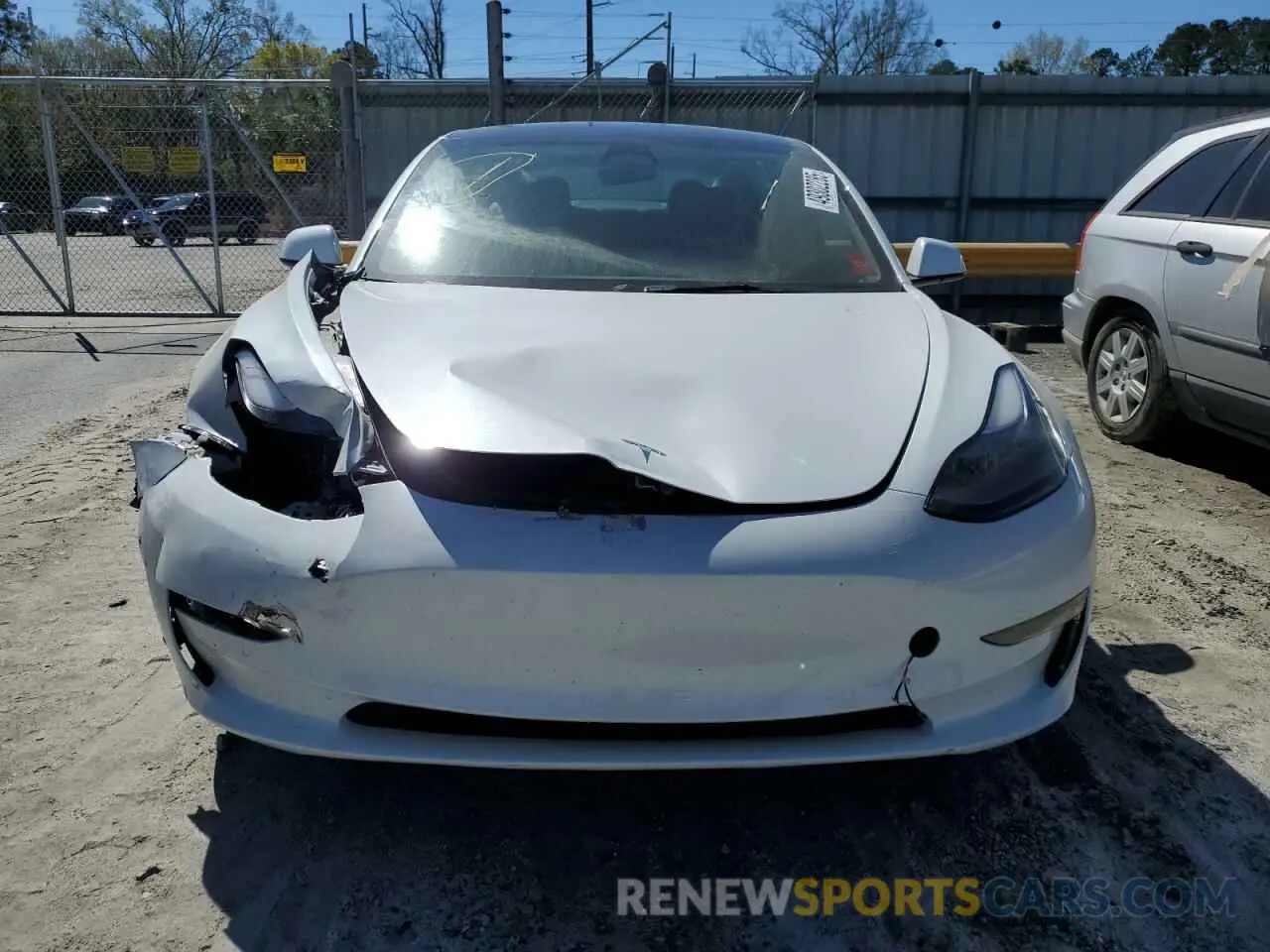 5 Фотография поврежденного автомобиля 5YJ3E1EAXNF301955 TESLA MODEL 3 2022