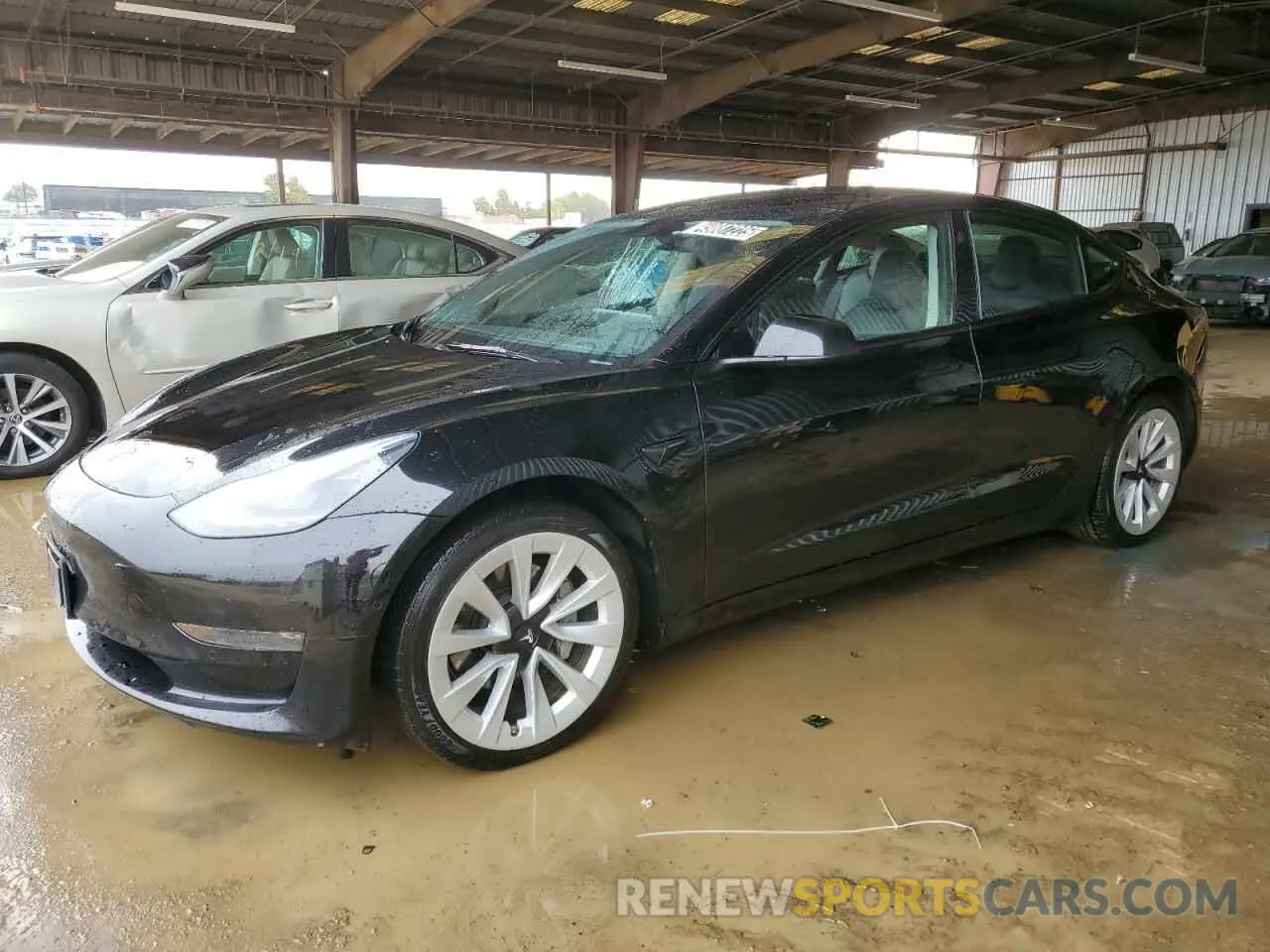 1 Фотография поврежденного автомобиля 5YJ3E1EAXNF304743 TESLA MODEL 3 2022