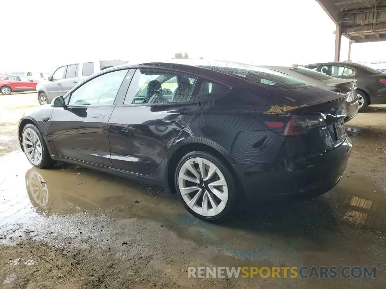 2 Фотография поврежденного автомобиля 5YJ3E1EAXNF304743 TESLA MODEL 3 2022
