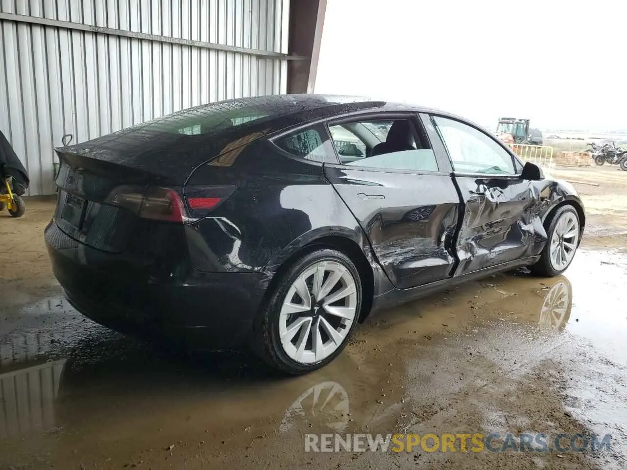3 Фотография поврежденного автомобиля 5YJ3E1EAXNF304743 TESLA MODEL 3 2022