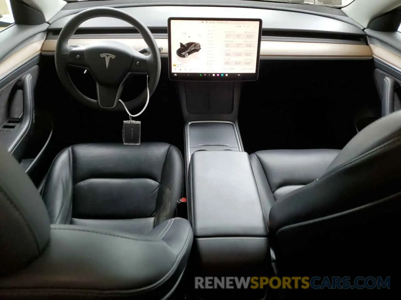 8 Фотография поврежденного автомобиля 5YJ3E1EAXNF304743 TESLA MODEL 3 2022