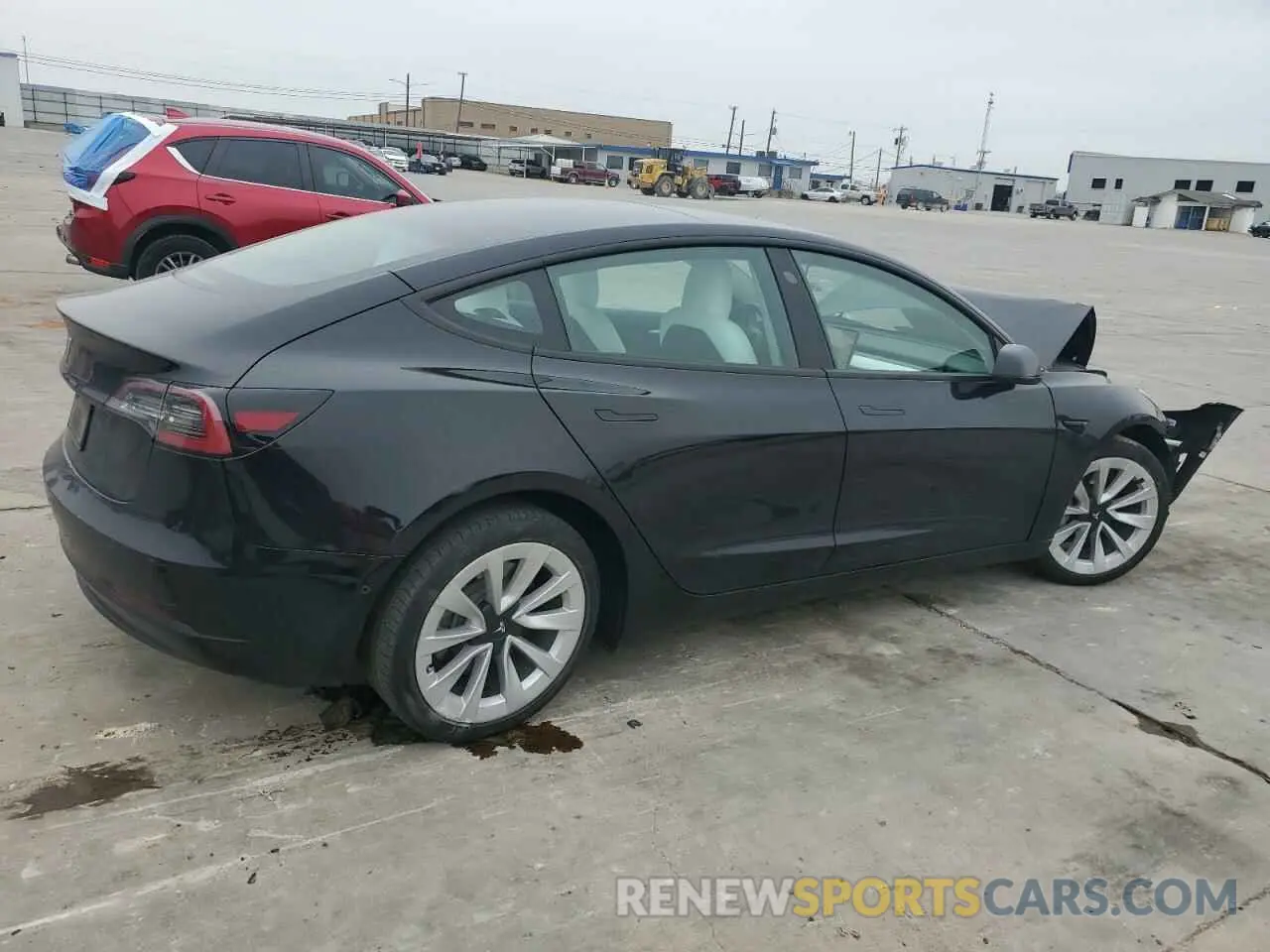 3 Photograph of a damaged car 5YJ3E1EAXNF310994 TESLA MODEL 3 2022