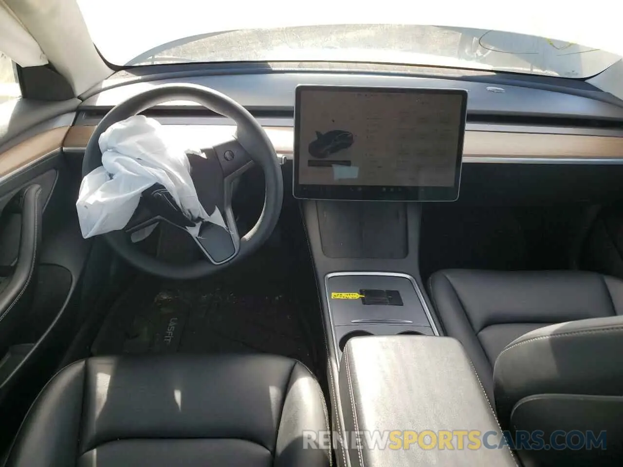 8 Photograph of a damaged car 5YJ3E1EAXNF358978 TESLA MODEL 3 2022