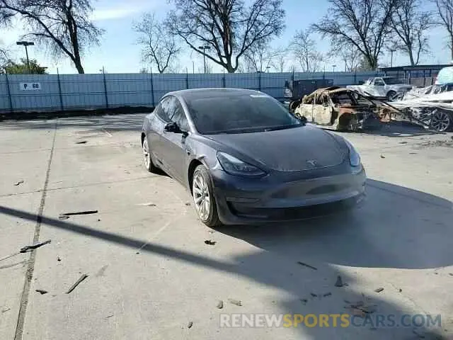 11 Photograph of a damaged car 5YJ3E1EAXNF360200 TESLA MODEL 3 2022