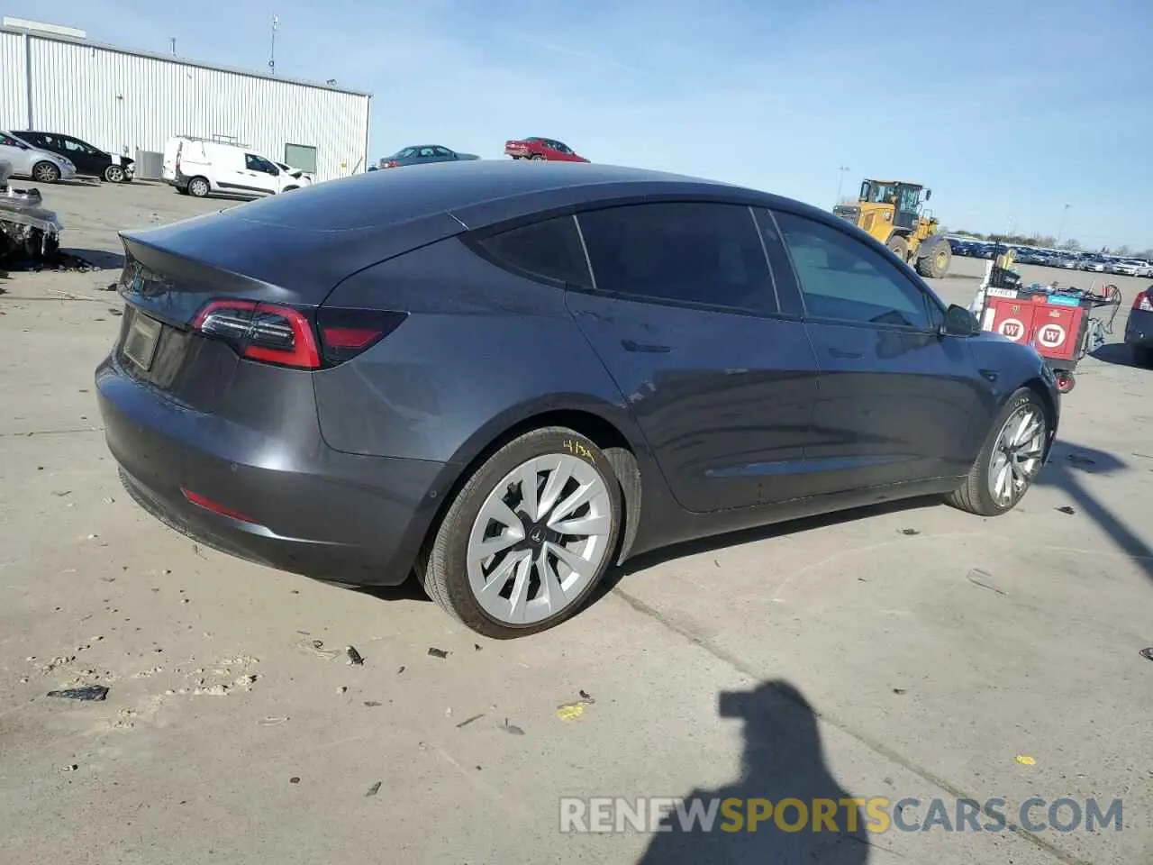 3 Photograph of a damaged car 5YJ3E1EAXNF360200 TESLA MODEL 3 2022
