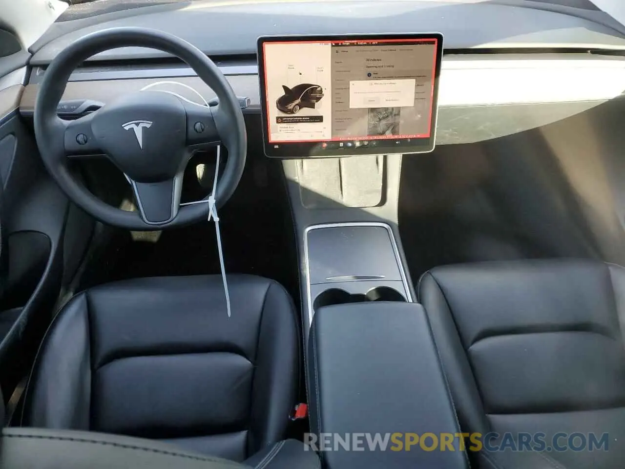 8 Photograph of a damaged car 5YJ3E1EAXNF360200 TESLA MODEL 3 2022