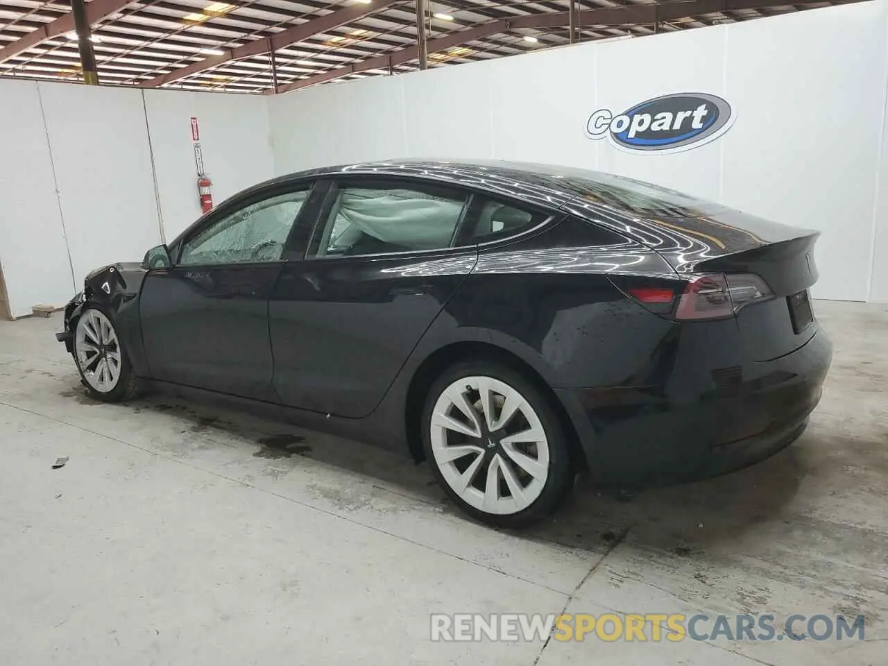 2 Фотография поврежденного автомобиля 5YJ3E1EAXNF371195 TESLA MODEL 3 2022