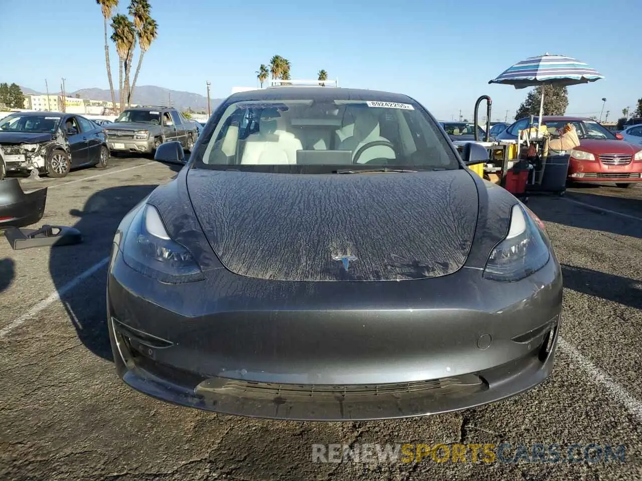 5 Фотография поврежденного автомобиля 5YJ3E1EAXNF374601 TESLA MODEL 3 2022