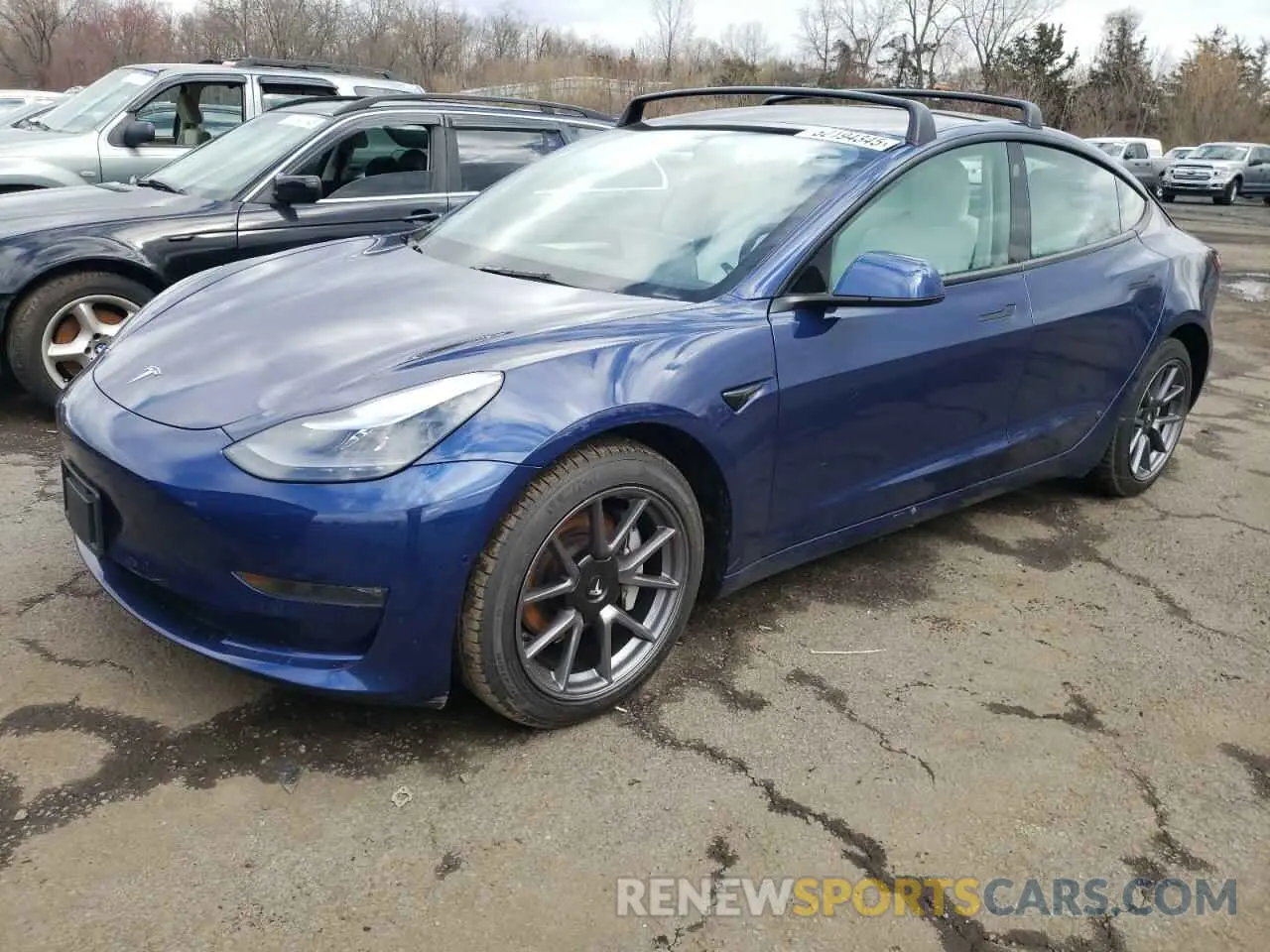 1 Фотография поврежденного автомобиля 5YJ3E1EB0NF104060 TESLA MODEL 3 2022