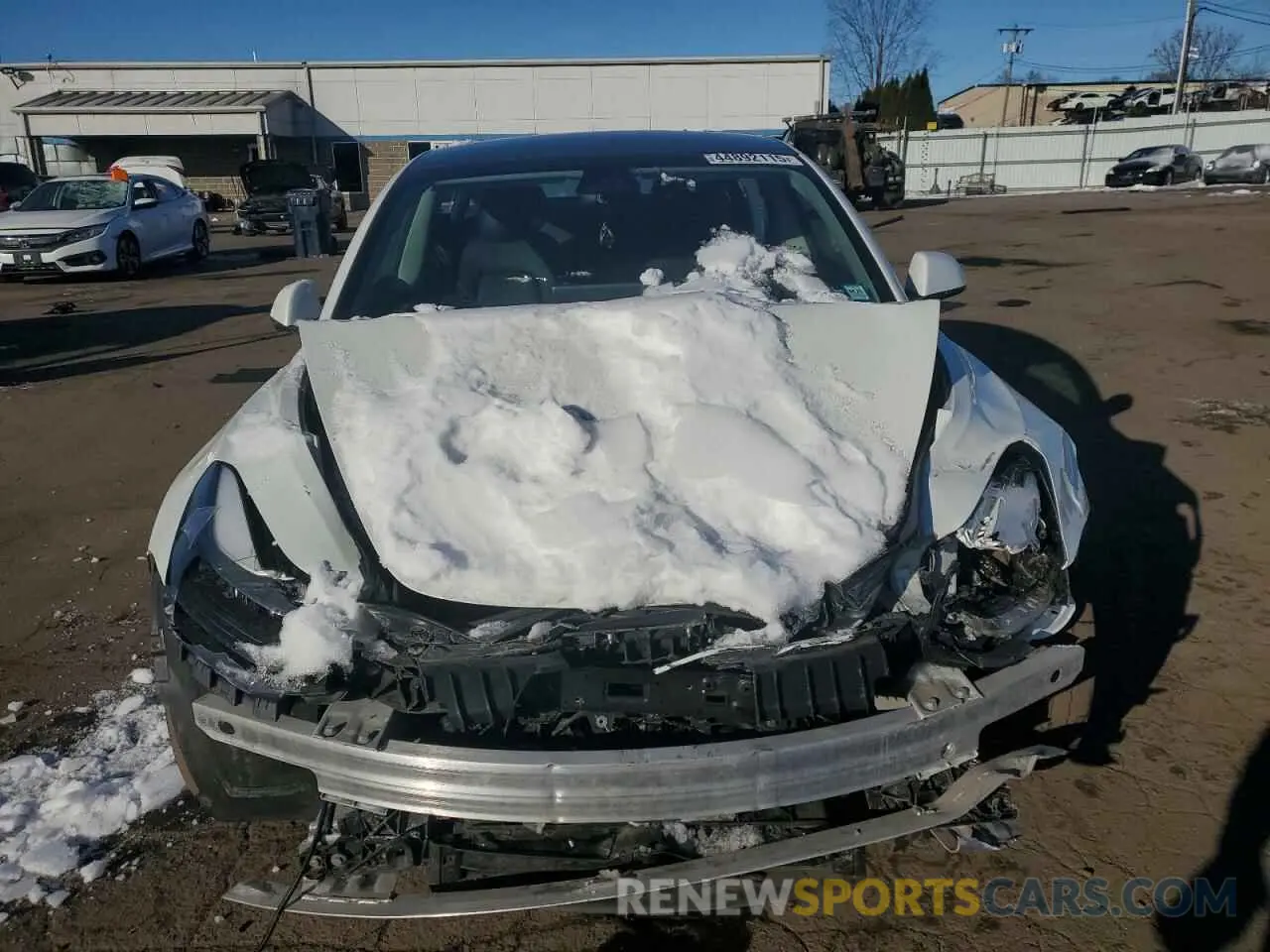 5 Photograph of a damaged car 5YJ3E1EB0NF111378 TESLA MODEL 3 2022