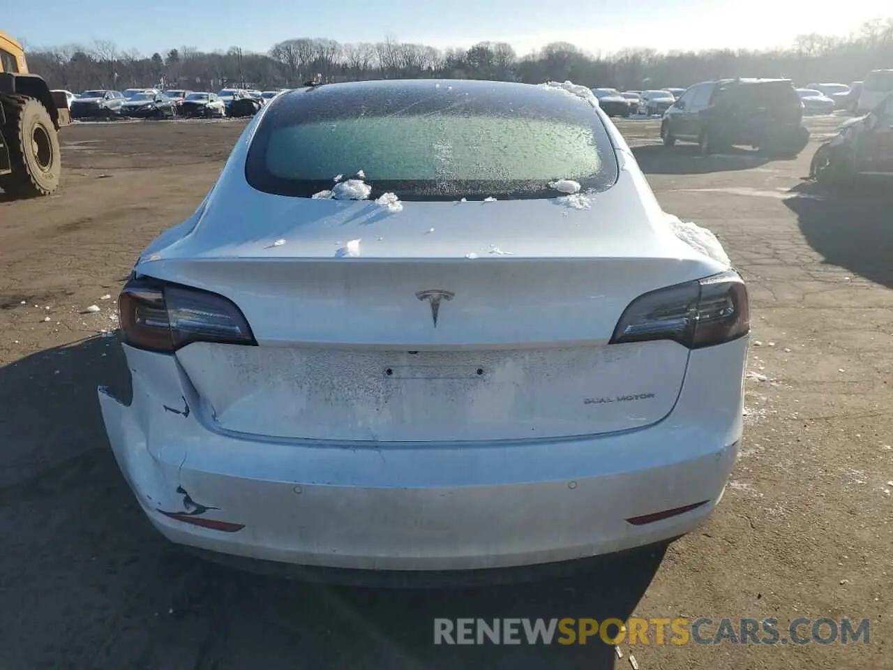 6 Photograph of a damaged car 5YJ3E1EB0NF111378 TESLA MODEL 3 2022