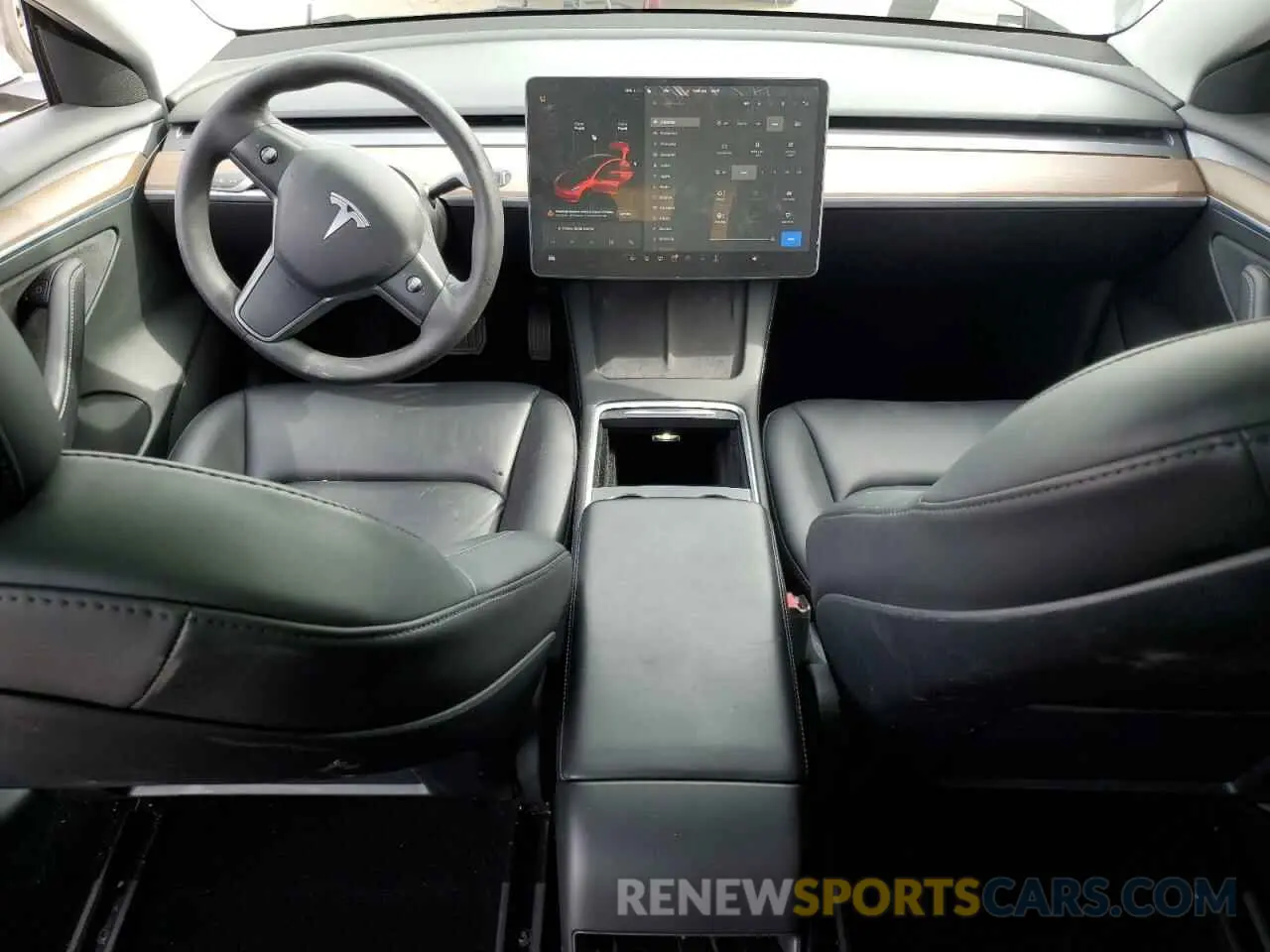 8 Фотография поврежденного автомобиля 5YJ3E1EB0NF123224 TESLA MODEL 3 2022