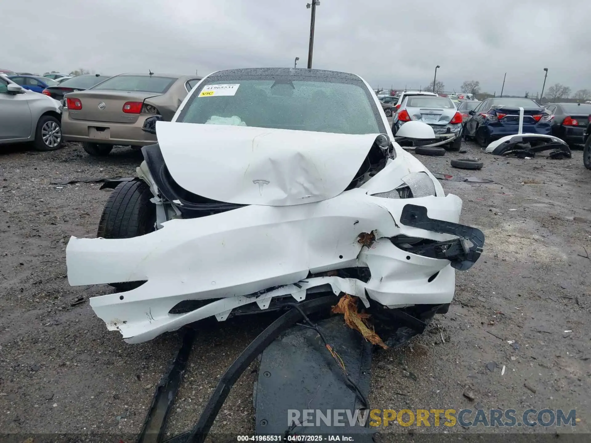 12 Photograph of a damaged car 5YJ3E1EB0NF129945 TESLA MODEL 3 2022