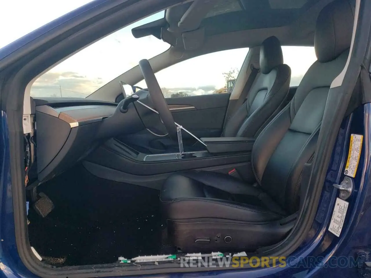 7 Фотография поврежденного автомобиля 5YJ3E1EB0NF147376 TESLA MODEL 3 2022