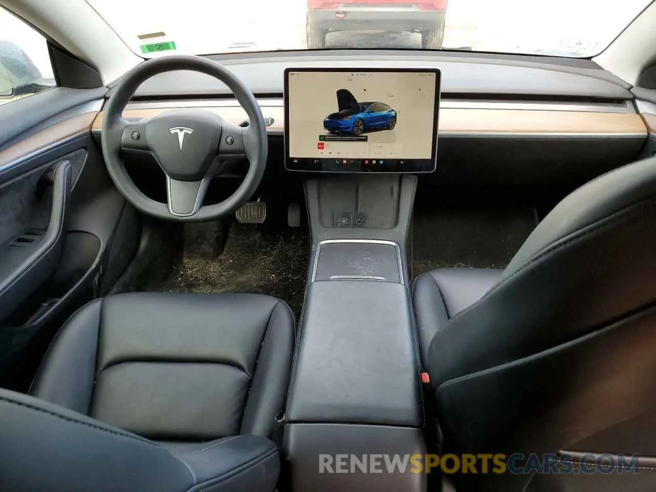 8 Photograph of a damaged car 5YJ3E1EB0NF173279 TESLA MODEL 3 2022
