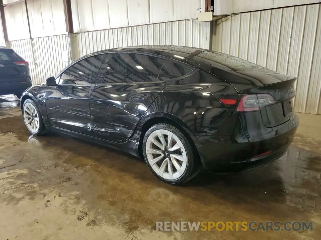 2 Фотография поврежденного автомобиля 5YJ3E1EB0NF185075 TESLA MODEL 3 2022