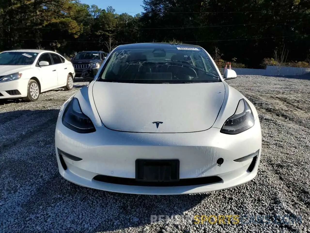 5 Photograph of a damaged car 5YJ3E1EB0NF192527 TESLA MODEL 3 2022