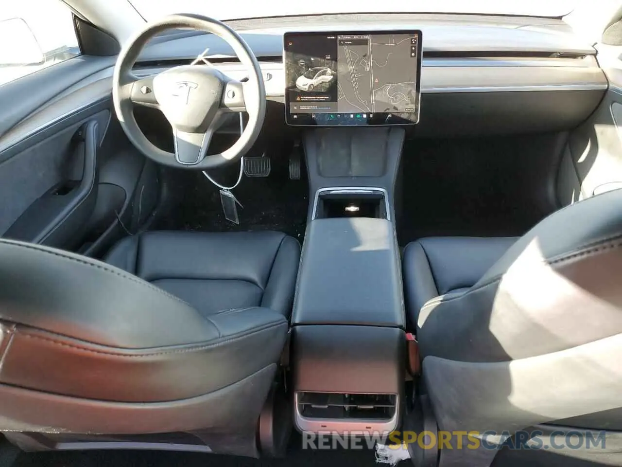 8 Photograph of a damaged car 5YJ3E1EB0NF192527 TESLA MODEL 3 2022