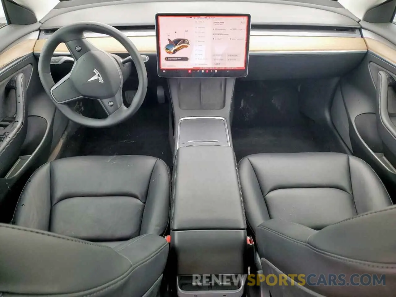 8 Photograph of a damaged car 5YJ3E1EB0NF198621 TESLA MODEL 3 2022
