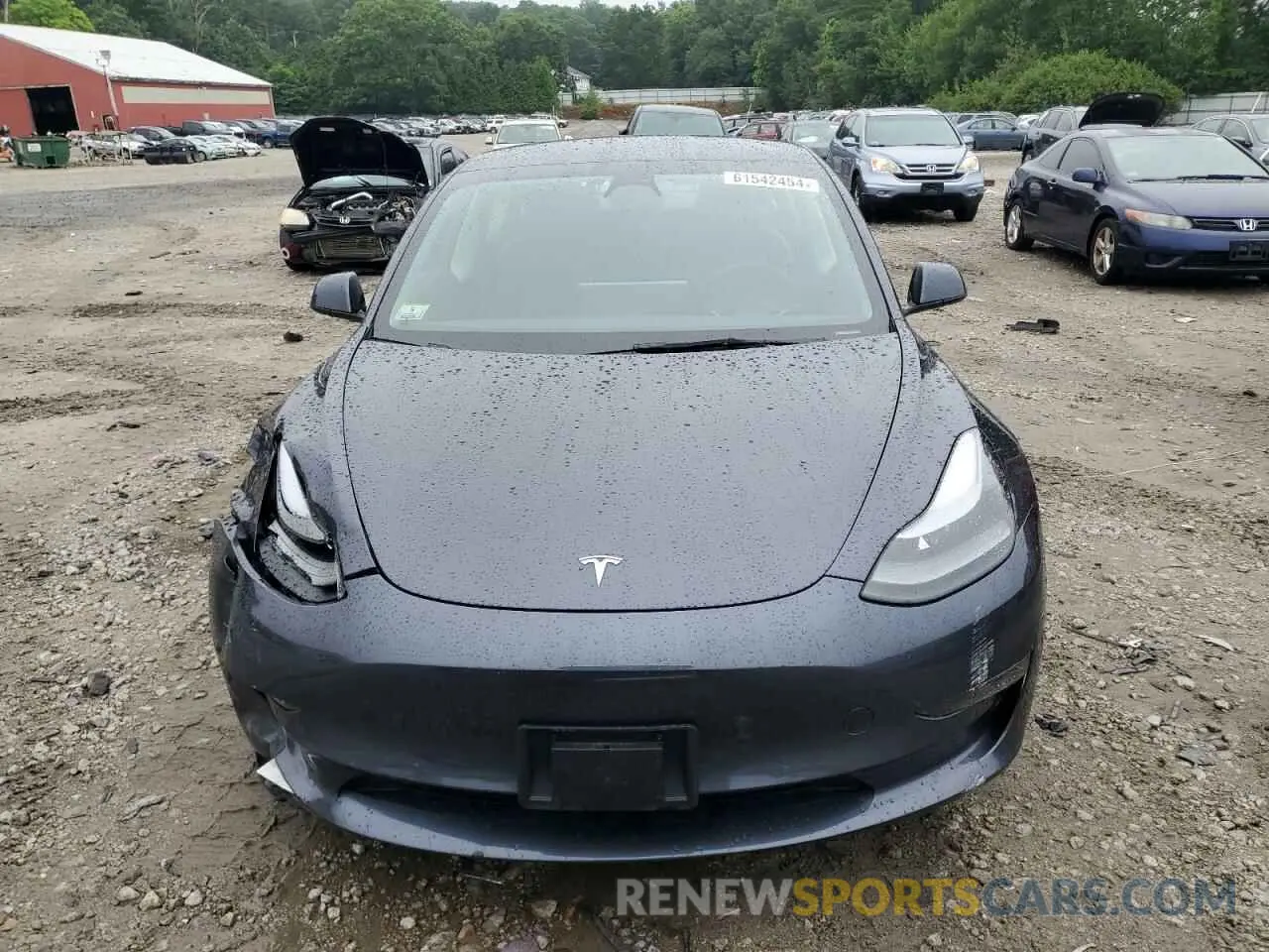 5 Фотография поврежденного автомобиля 5YJ3E1EB0NF232024 TESLA MODEL 3 2022