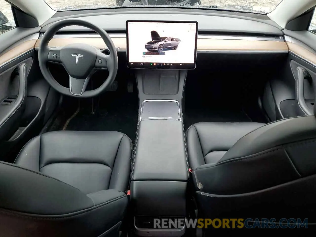 8 Фотография поврежденного автомобиля 5YJ3E1EB0NF232024 TESLA MODEL 3 2022