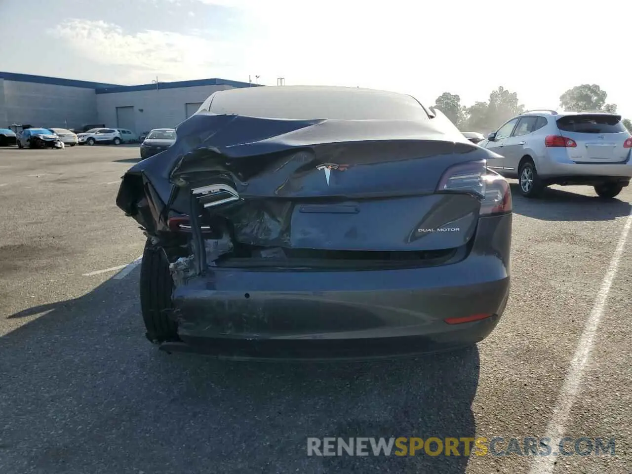 6 Фотография поврежденного автомобиля 5YJ3E1EB0NF261314 TESLA MODEL 3 2022