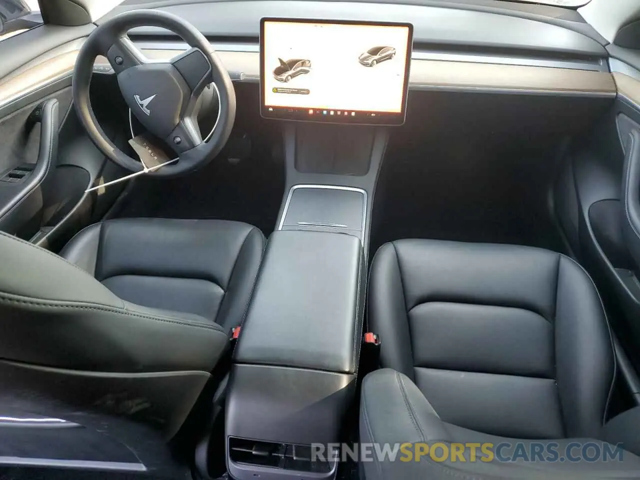 8 Фотография поврежденного автомобиля 5YJ3E1EB0NF261314 TESLA MODEL 3 2022