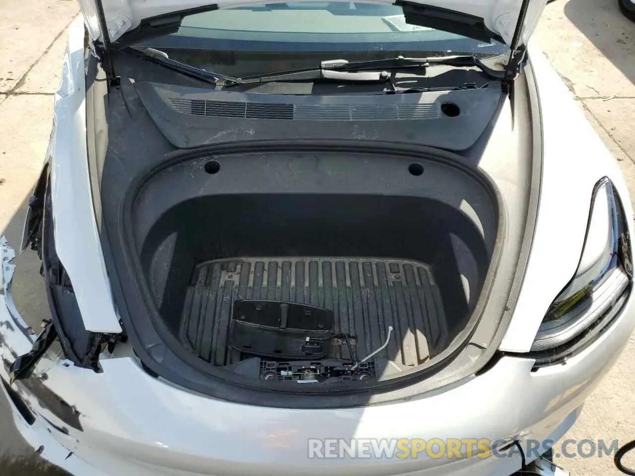 7 Photograph of a damaged car 5YJ3E1EB0NF265377 TESLA MODEL 3 2022