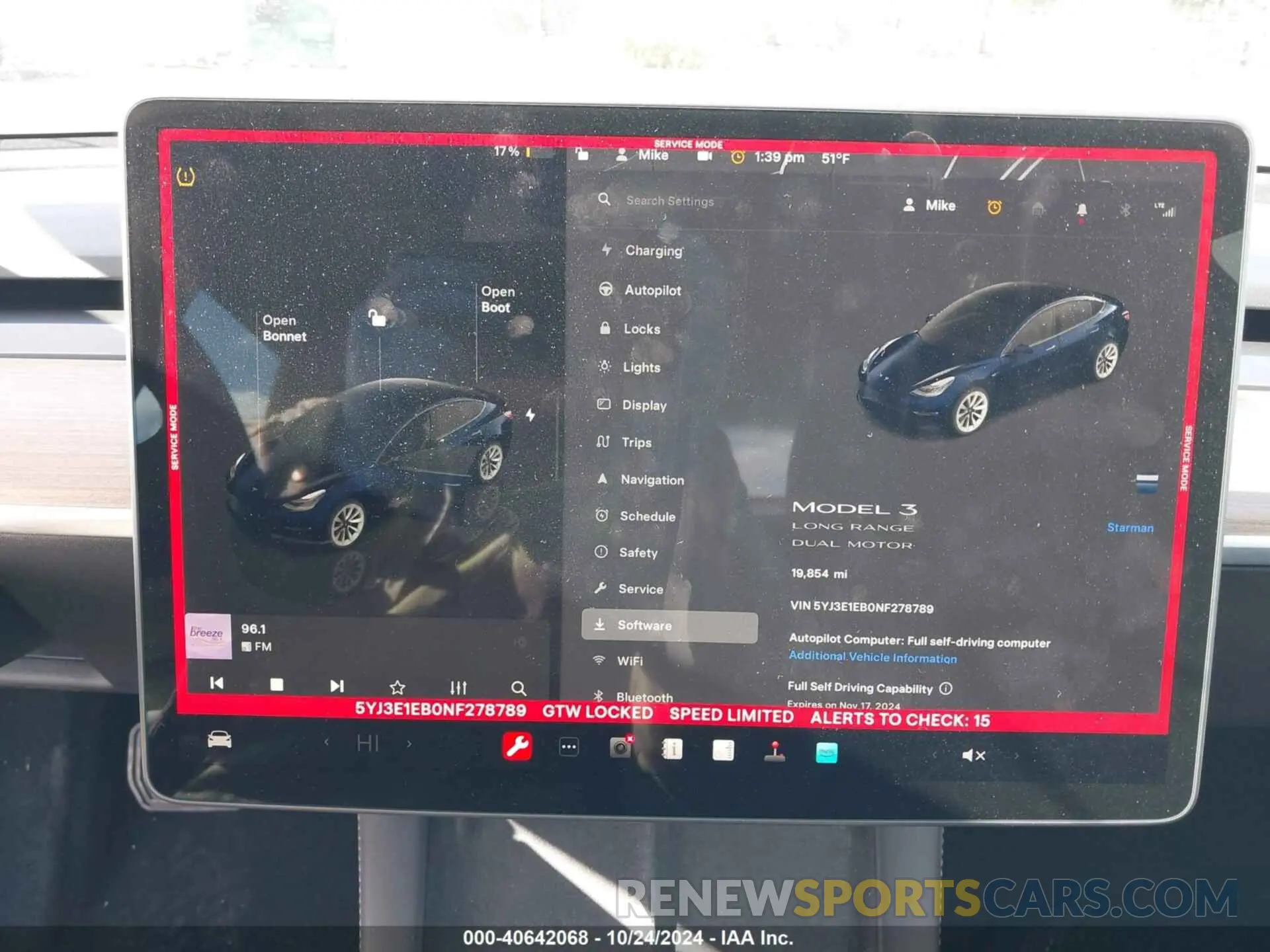 18 Photograph of a damaged car 5YJ3E1EB0NF278789 TESLA MODEL 3 2022