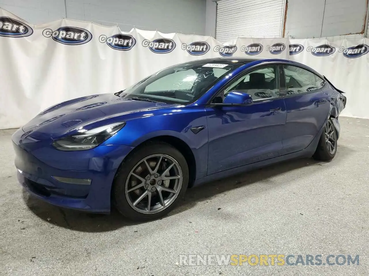 1 Фотография поврежденного автомобиля 5YJ3E1EB0NF289632 TESLA MODEL 3 2022