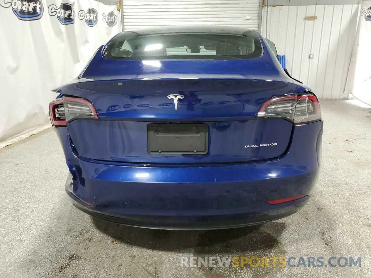 6 Фотография поврежденного автомобиля 5YJ3E1EB0NF289632 TESLA MODEL 3 2022