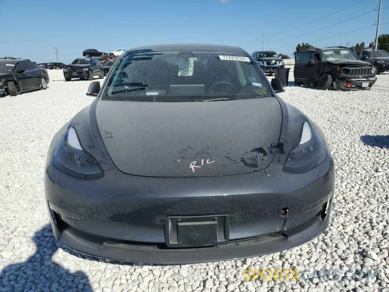 5 Photograph of a damaged car 5YJ3E1EB0NF300466 TESLA MODEL 3 2022