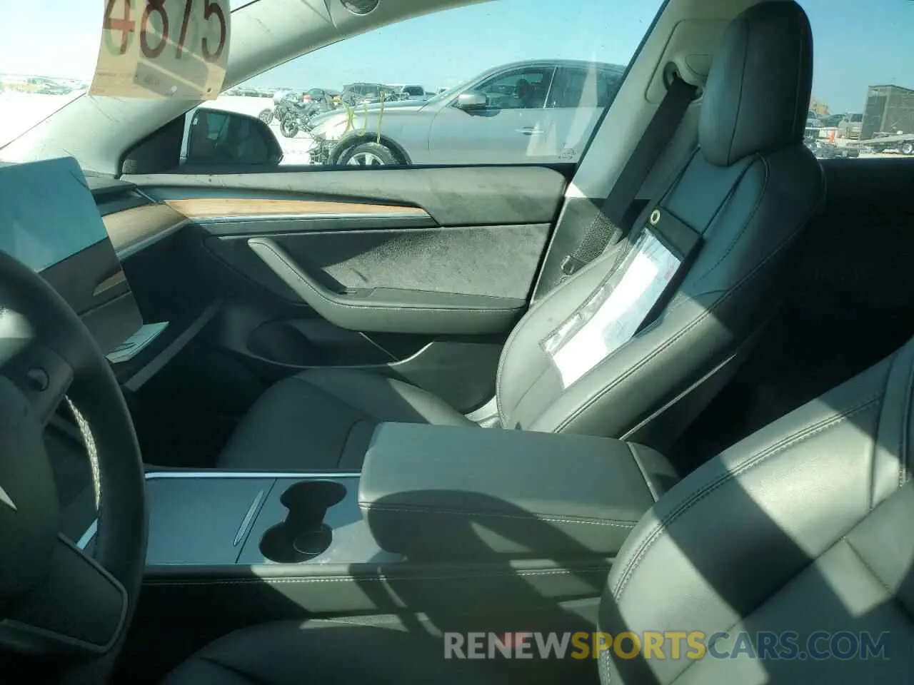 7 Photograph of a damaged car 5YJ3E1EB0NF300466 TESLA MODEL 3 2022