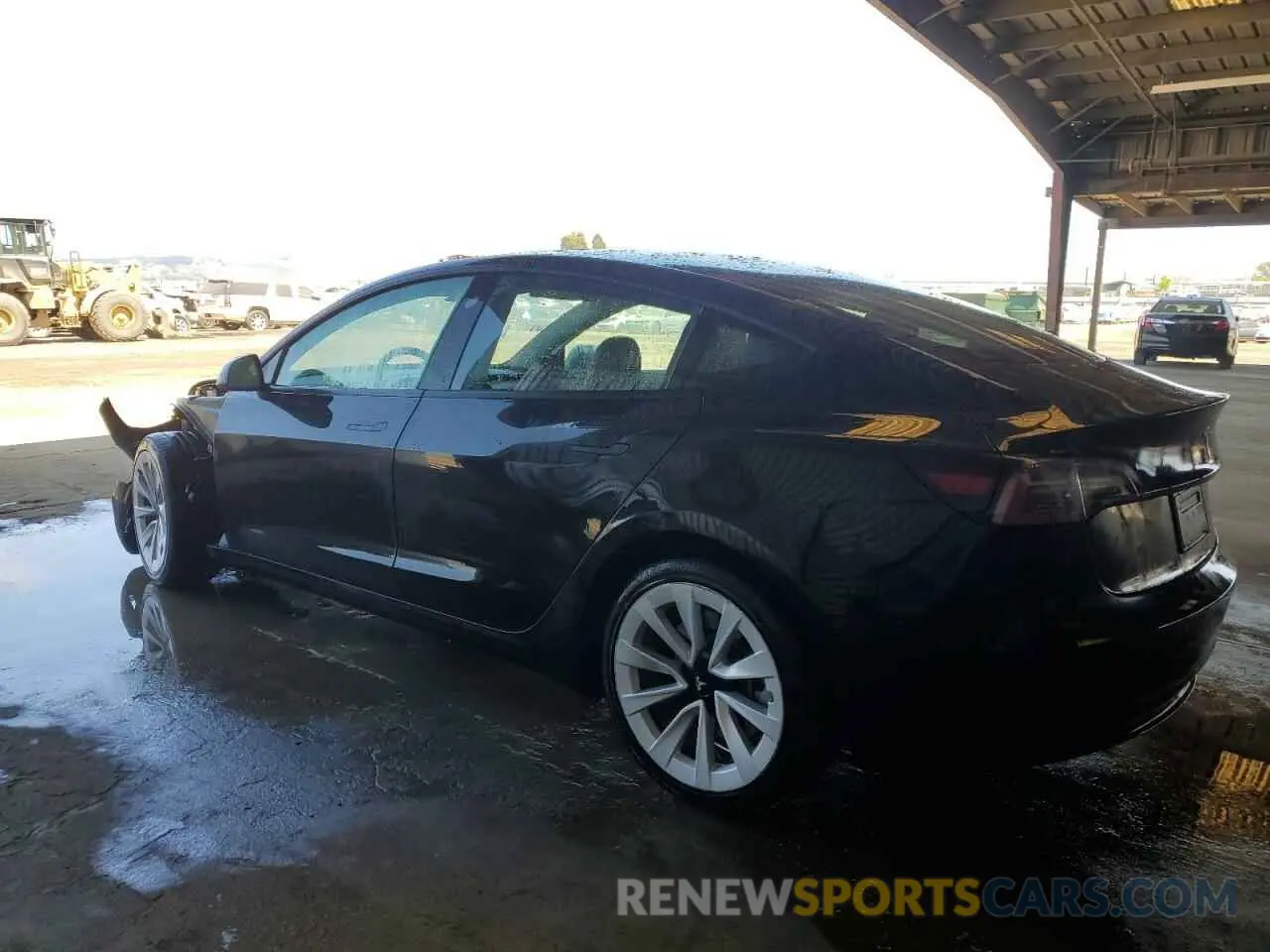 2 Фотография поврежденного автомобиля 5YJ3E1EB0NF304940 TESLA MODEL 3 2022