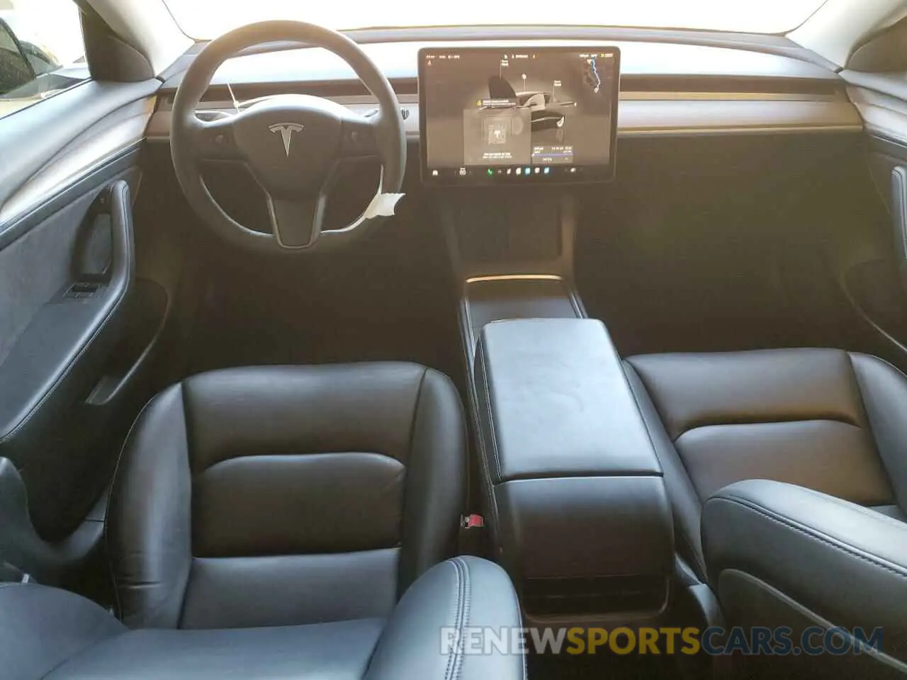 8 Фотография поврежденного автомобиля 5YJ3E1EB0NF304940 TESLA MODEL 3 2022