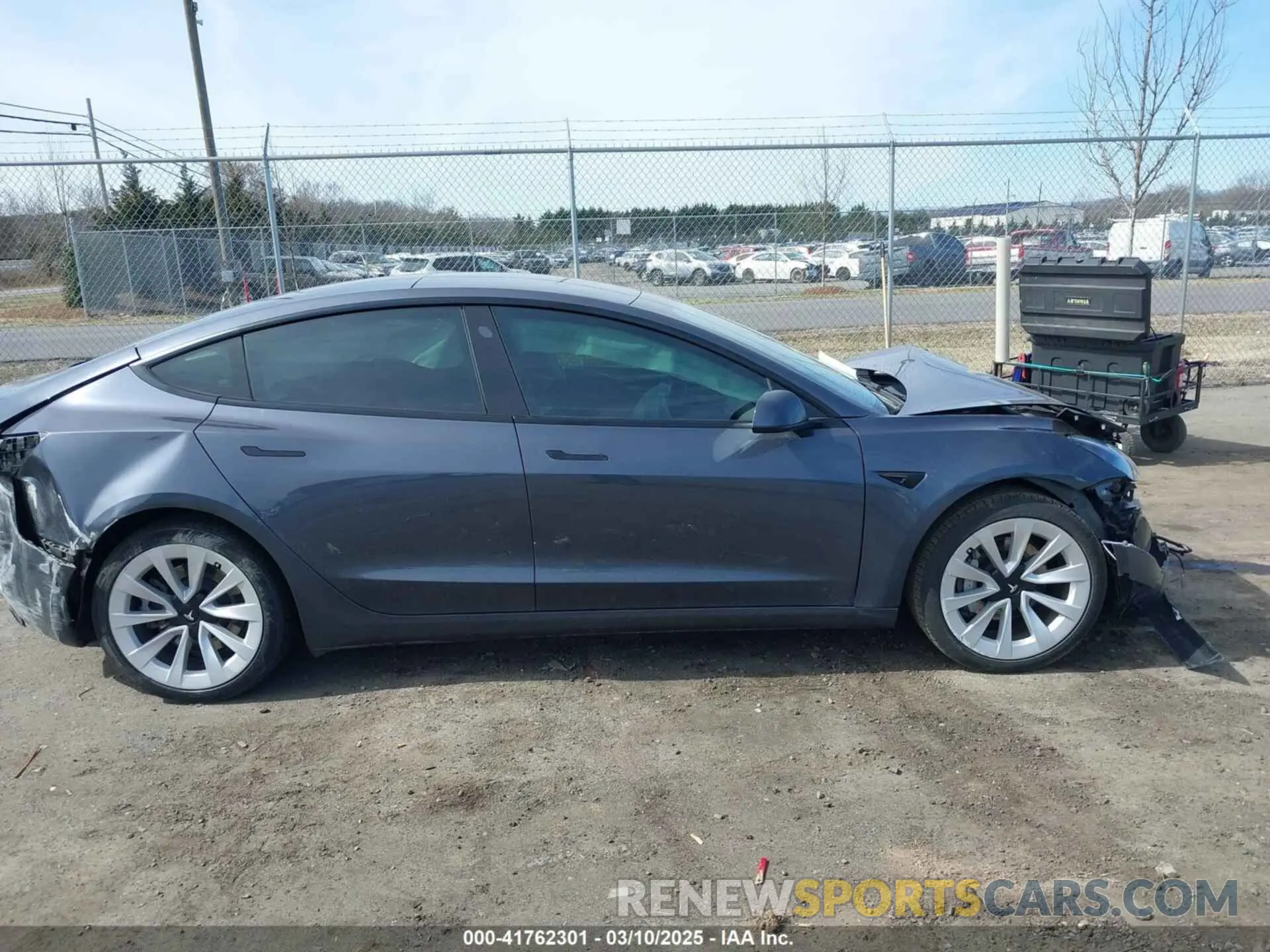12 Фотография поврежденного автомобиля 5YJ3E1EB0NF314870 TESLA MODEL 3 2022