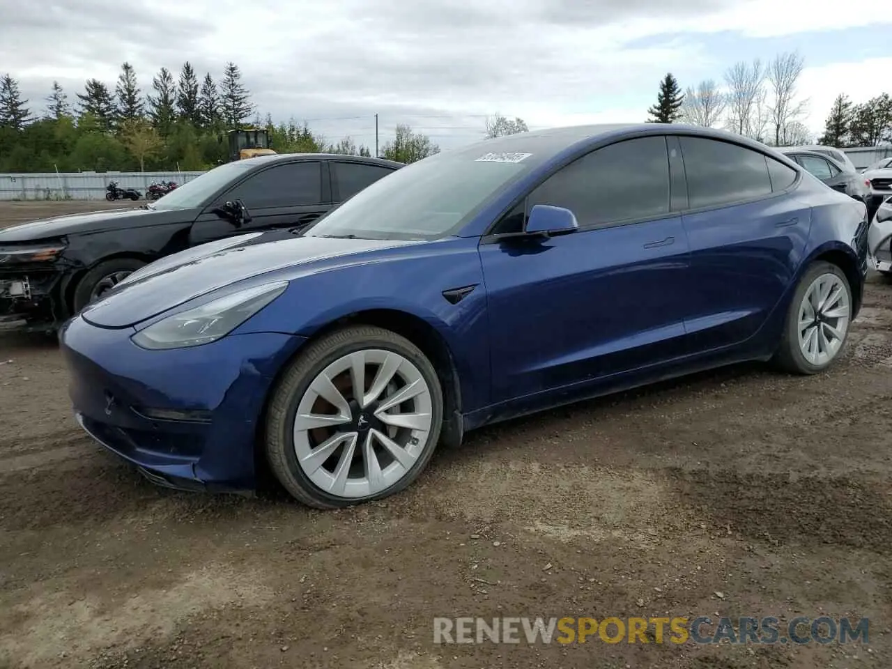 1 Фотография поврежденного автомобиля 5YJ3E1EB0NF326324 TESLA MODEL 3 2022