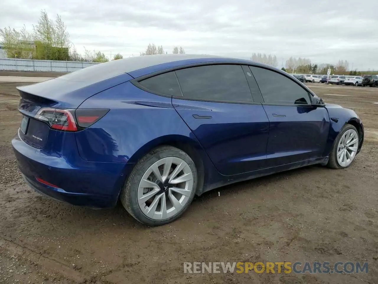 3 Фотография поврежденного автомобиля 5YJ3E1EB0NF326324 TESLA MODEL 3 2022