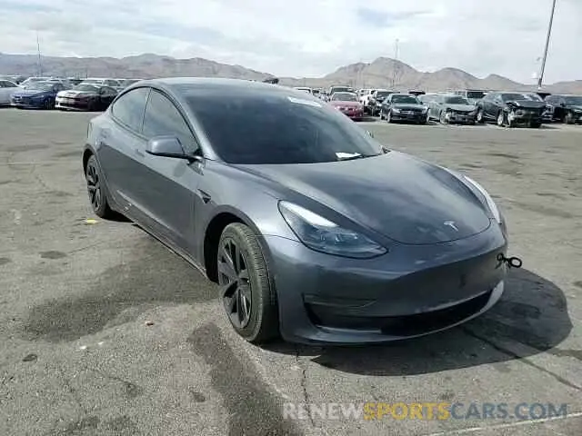 10 Photograph of a damaged car 5YJ3E1EB0NF329143 TESLA MODEL 3 2022