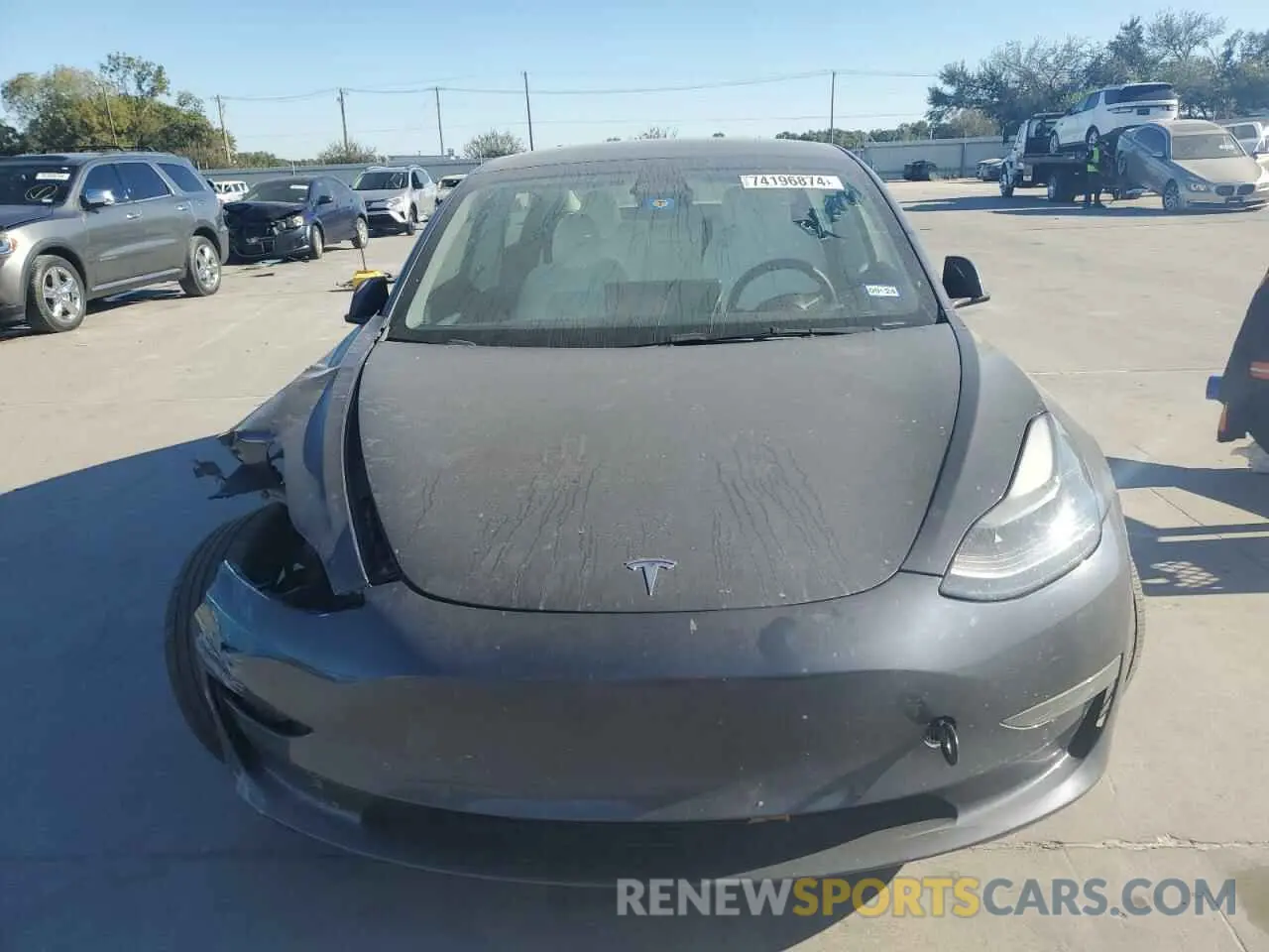 5 Photograph of a damaged car 5YJ3E1EB0NF345181 TESLA MODEL 3 2022