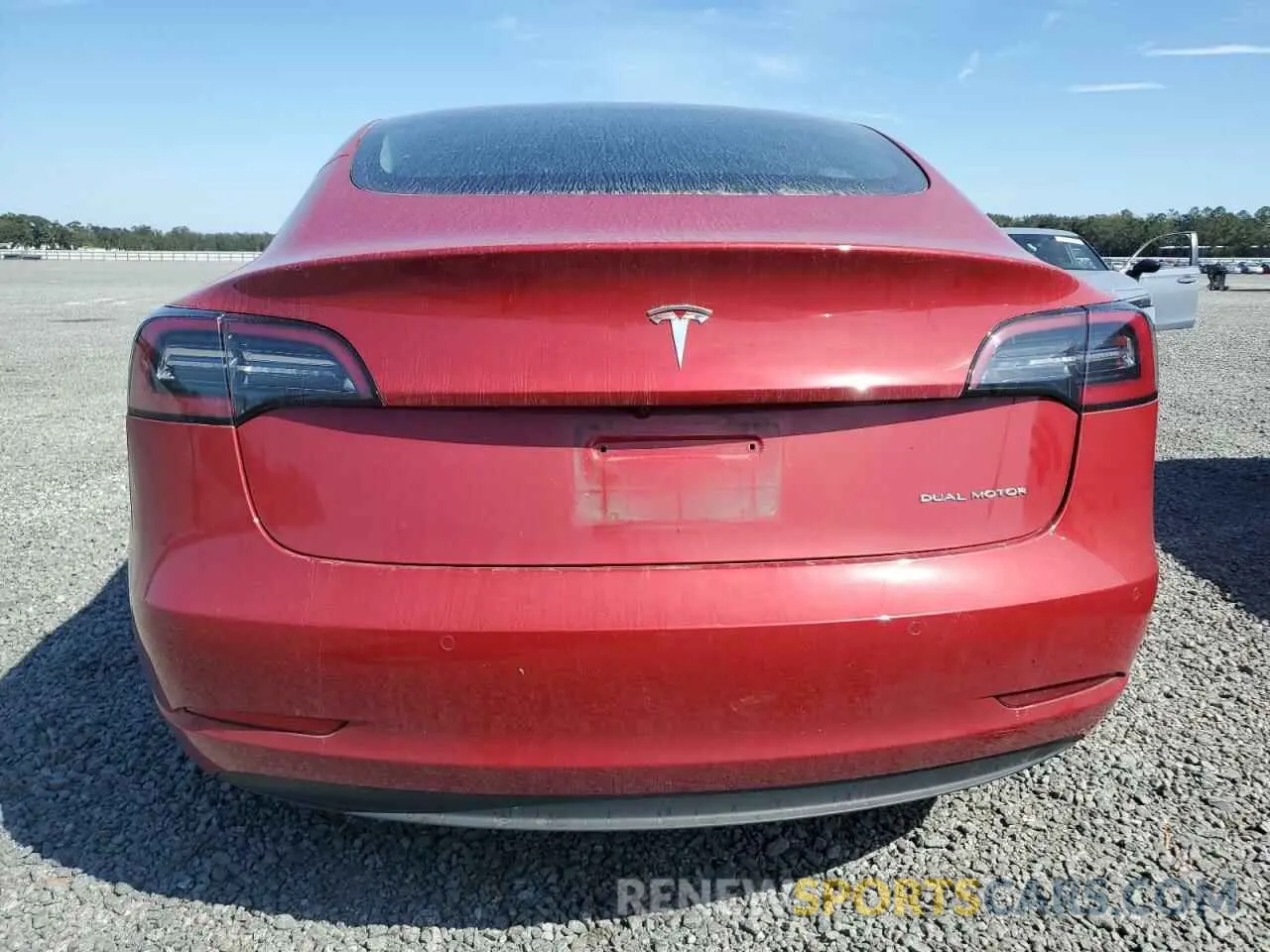 6 Photograph of a damaged car 5YJ3E1EB0NF349666 TESLA MODEL 3 2022