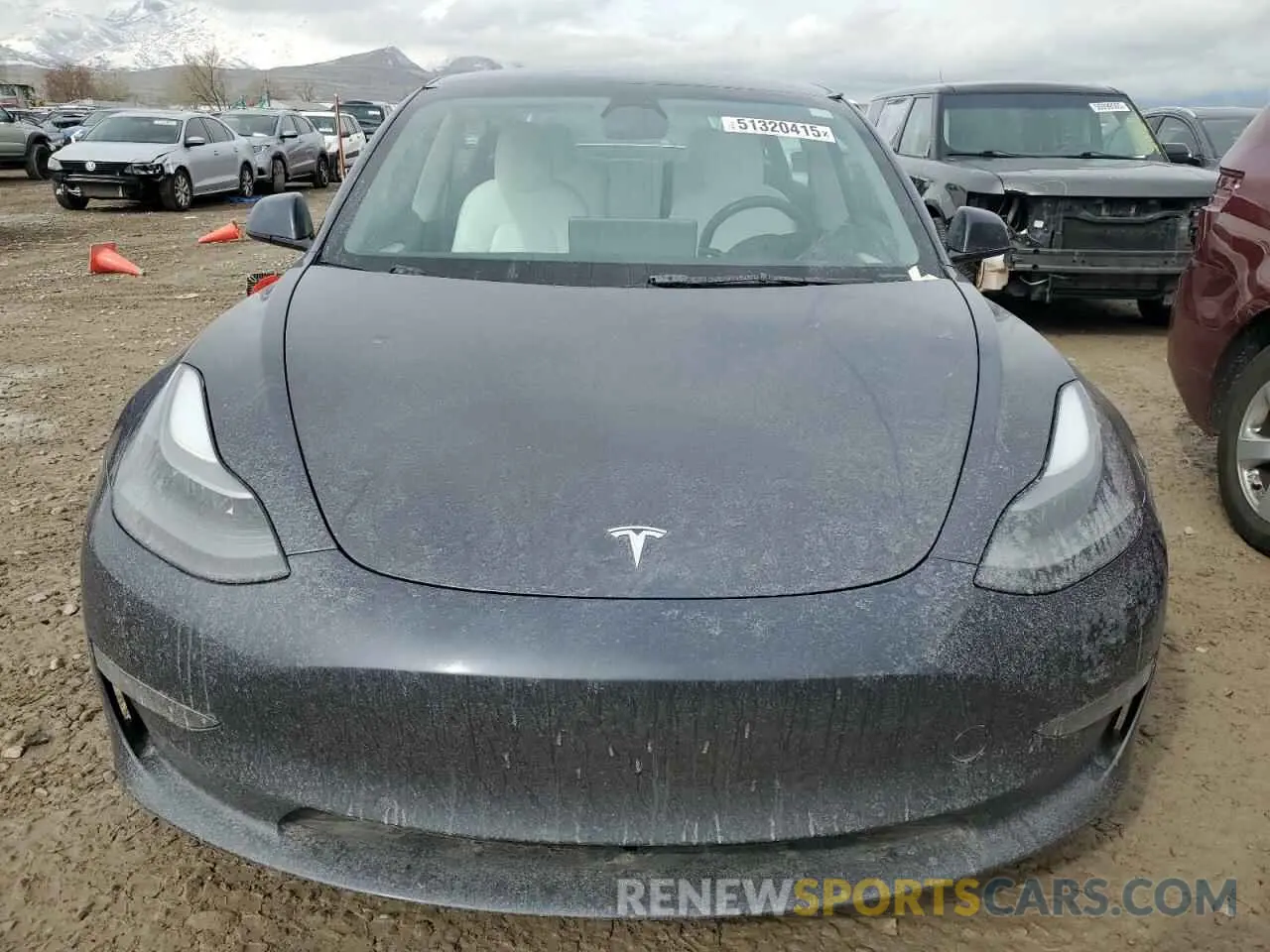 5 Фотография поврежденного автомобиля 5YJ3E1EB0NF352700 TESLA MODEL 3 2022