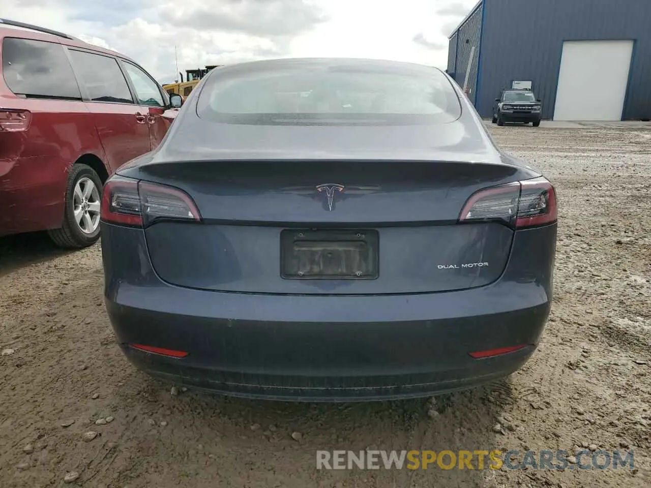 6 Фотография поврежденного автомобиля 5YJ3E1EB0NF352700 TESLA MODEL 3 2022