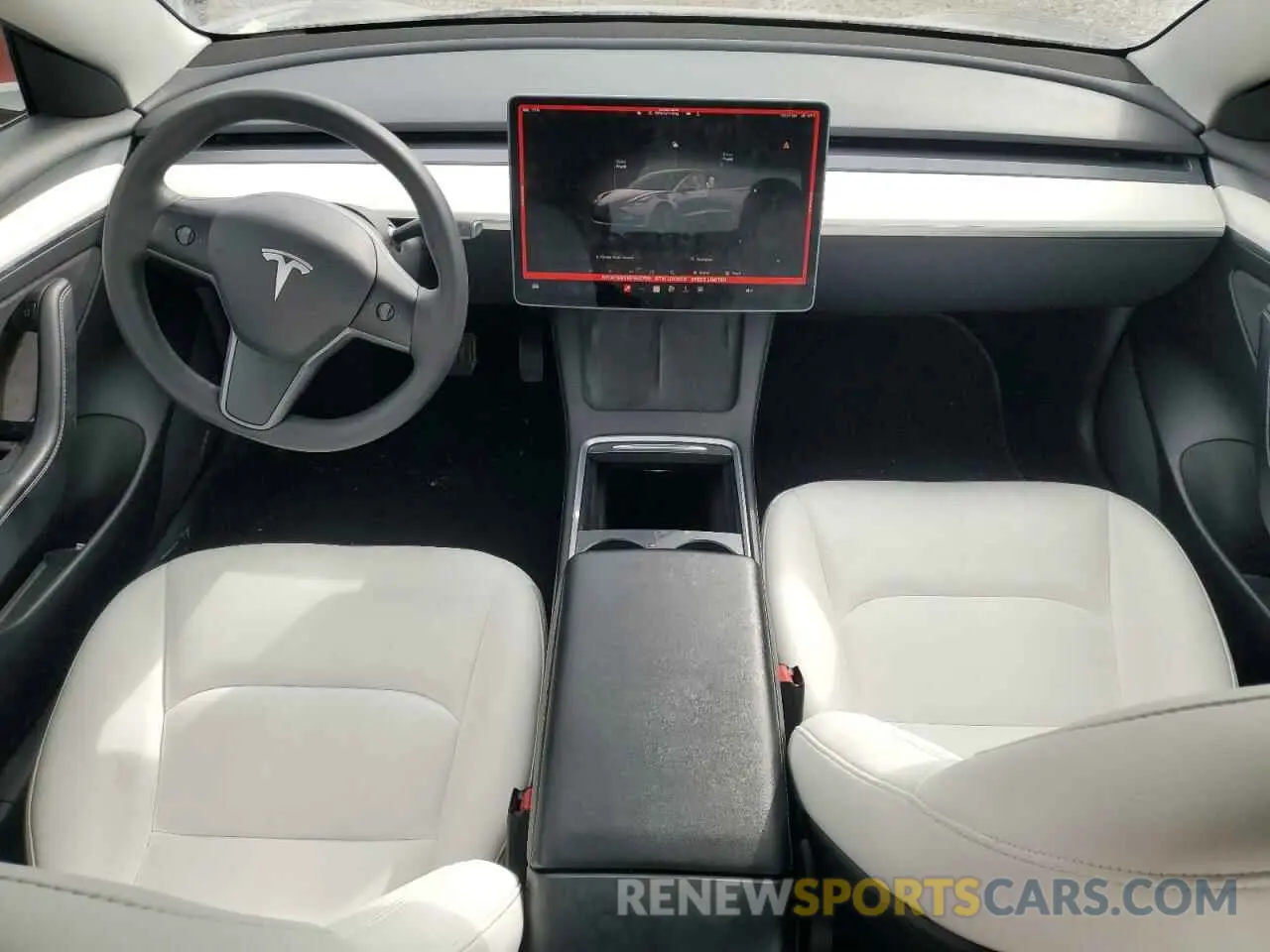 8 Фотография поврежденного автомобиля 5YJ3E1EB0NF352700 TESLA MODEL 3 2022