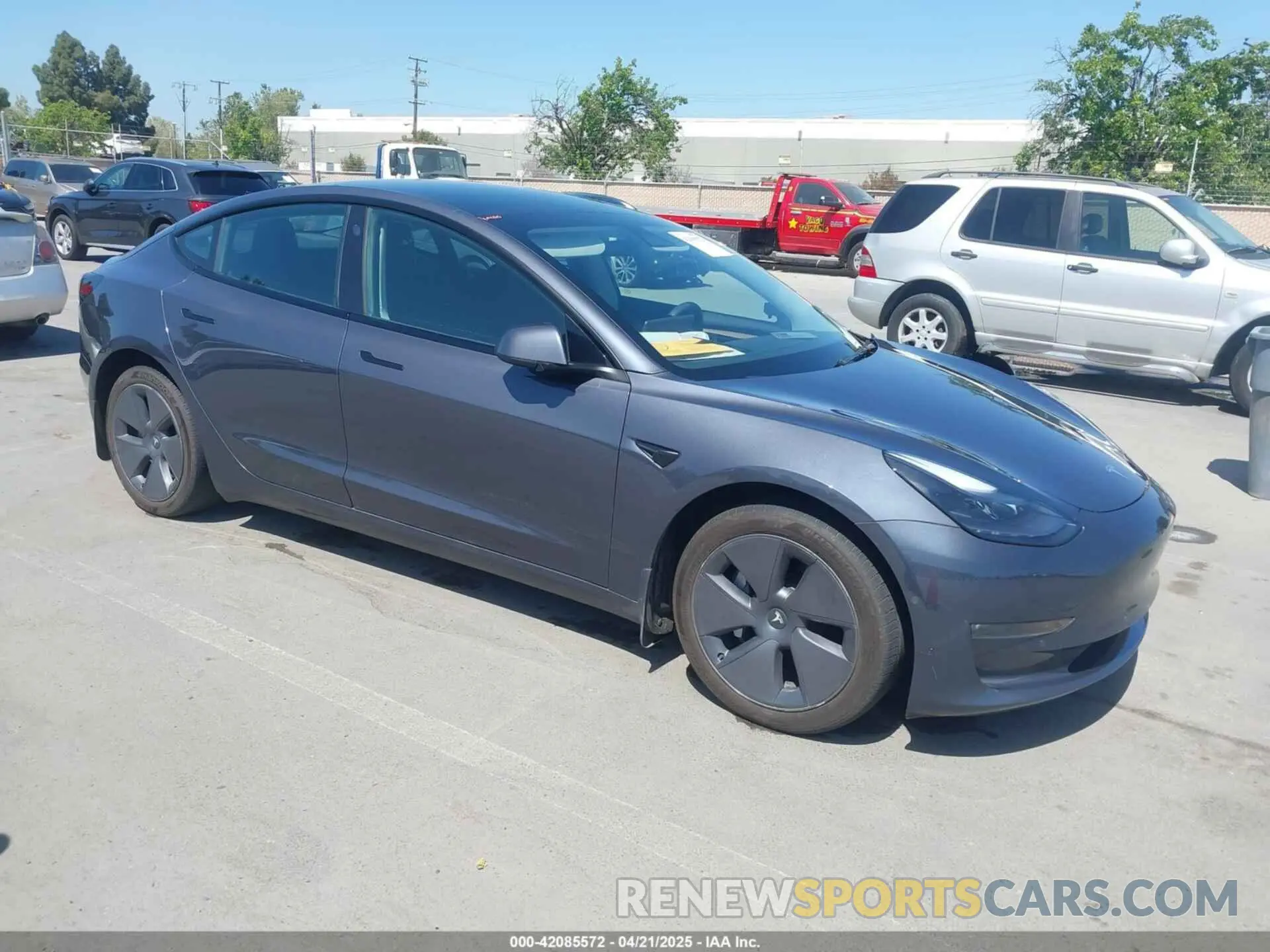 1 Фотография поврежденного автомобиля 5YJ3E1EB0NF364989 TESLA MODEL 3 2022