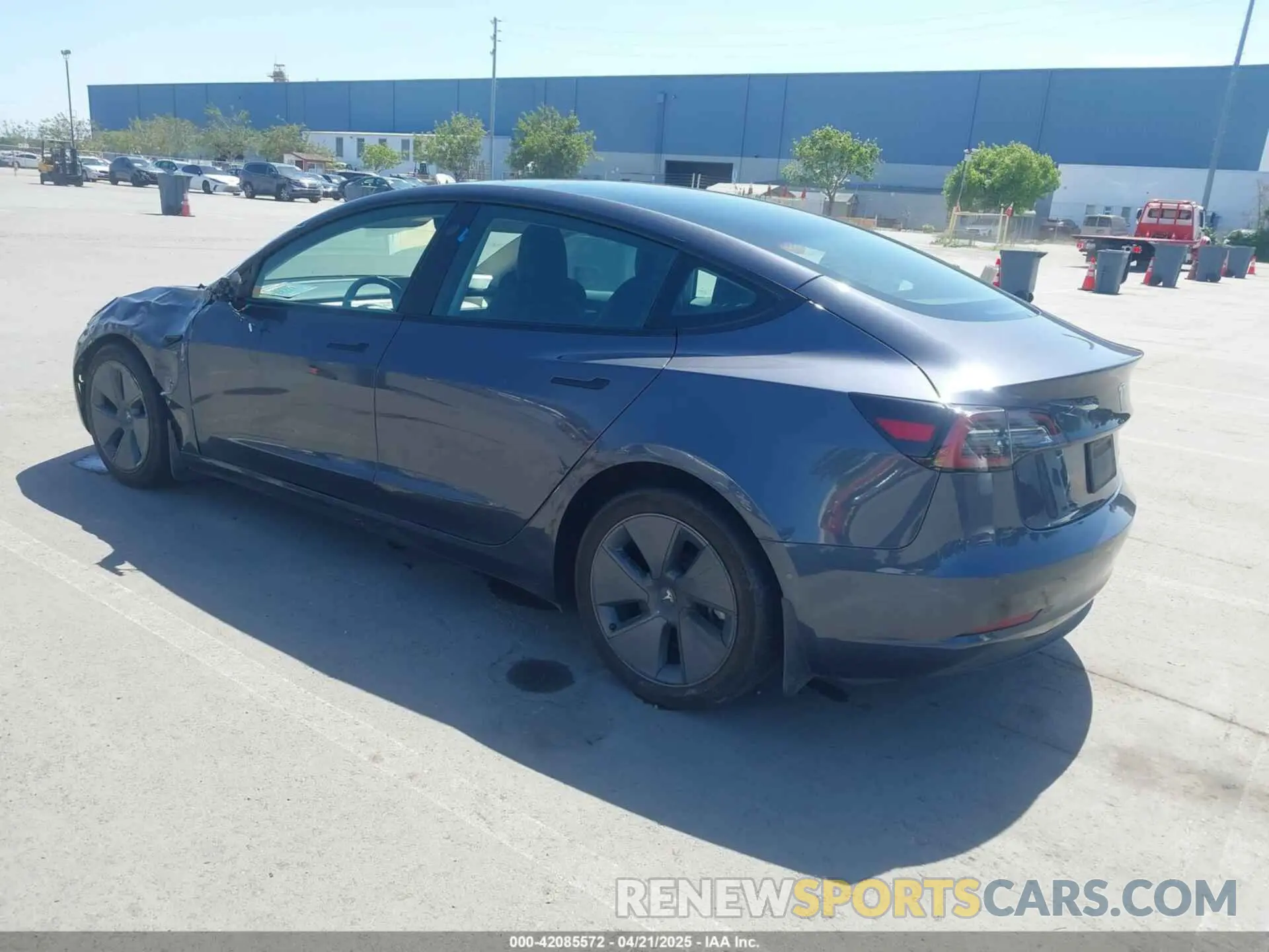 3 Фотография поврежденного автомобиля 5YJ3E1EB0NF364989 TESLA MODEL 3 2022