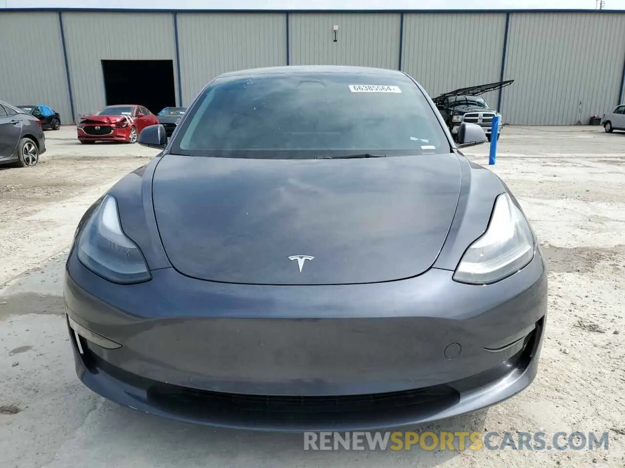 5 Photograph of a damaged car 5YJ3E1EB1NF105654 TESLA MODEL 3 2022