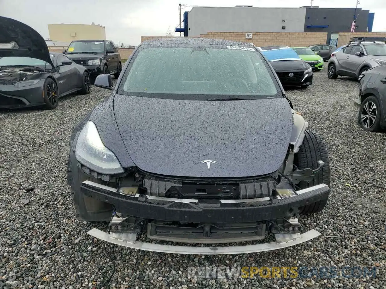 5 Photograph of a damaged car 5YJ3E1EB1NF112040 TESLA MODEL 3 2022