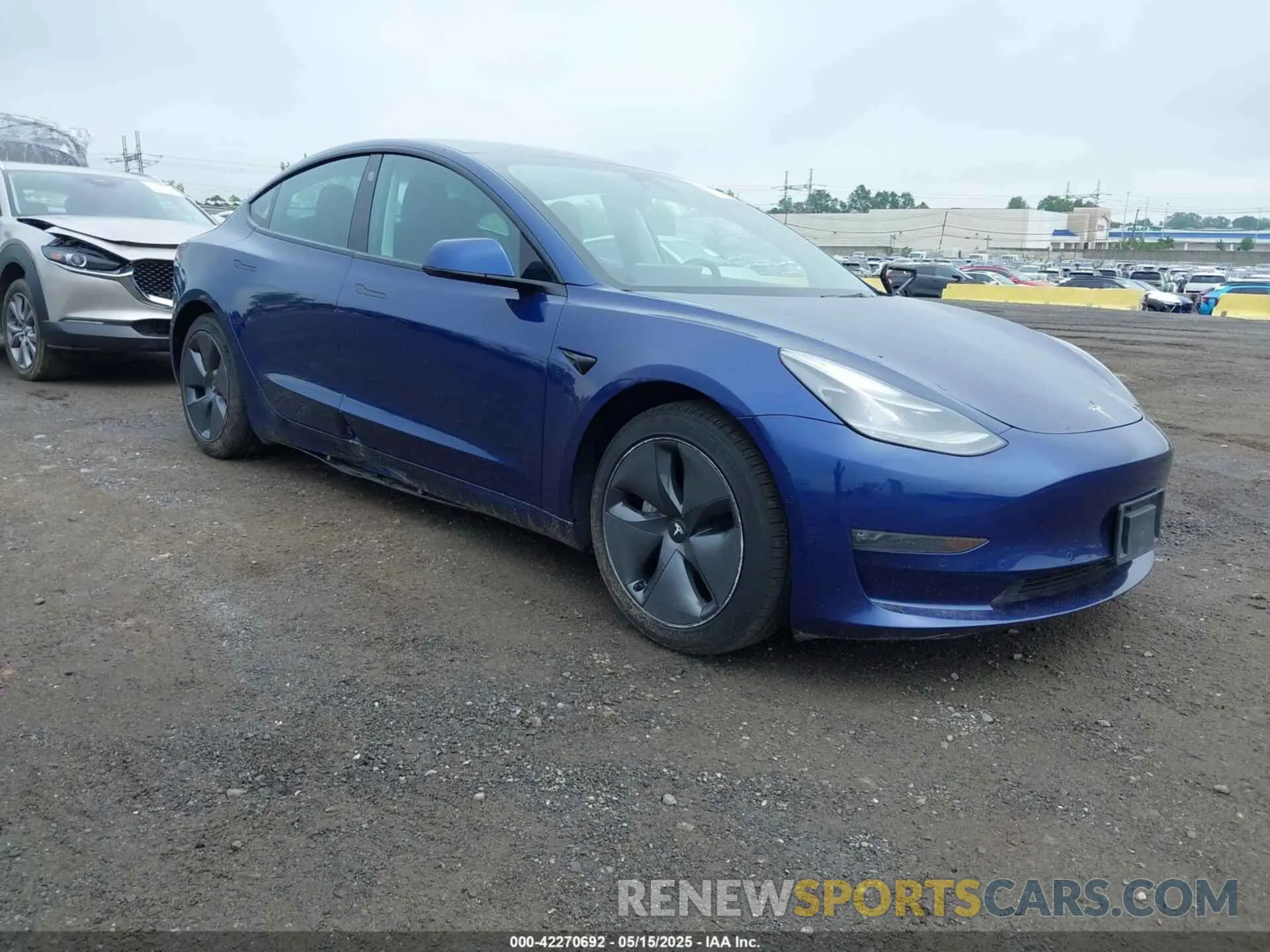 1 Фотография поврежденного автомобиля 5YJ3E1EB1NF115049 TESLA MODEL 3 2022